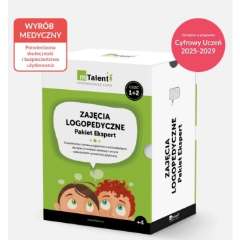 mTalent Zajęcia logopedyczne - Pakiet Ekspert